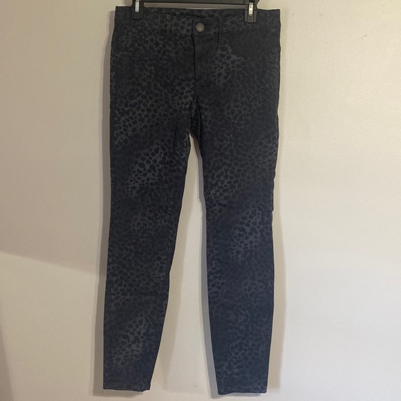 London Jean Leopard Print Jegging - Picture 1 of 6